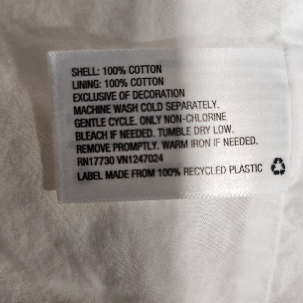LoveShackFancy X Camille Pocketed Babydoll Dress Women’s Size XL - Picture 9 of 10